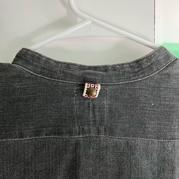 Vivism Japanese Chambray Button Up - Picture 6 of 6